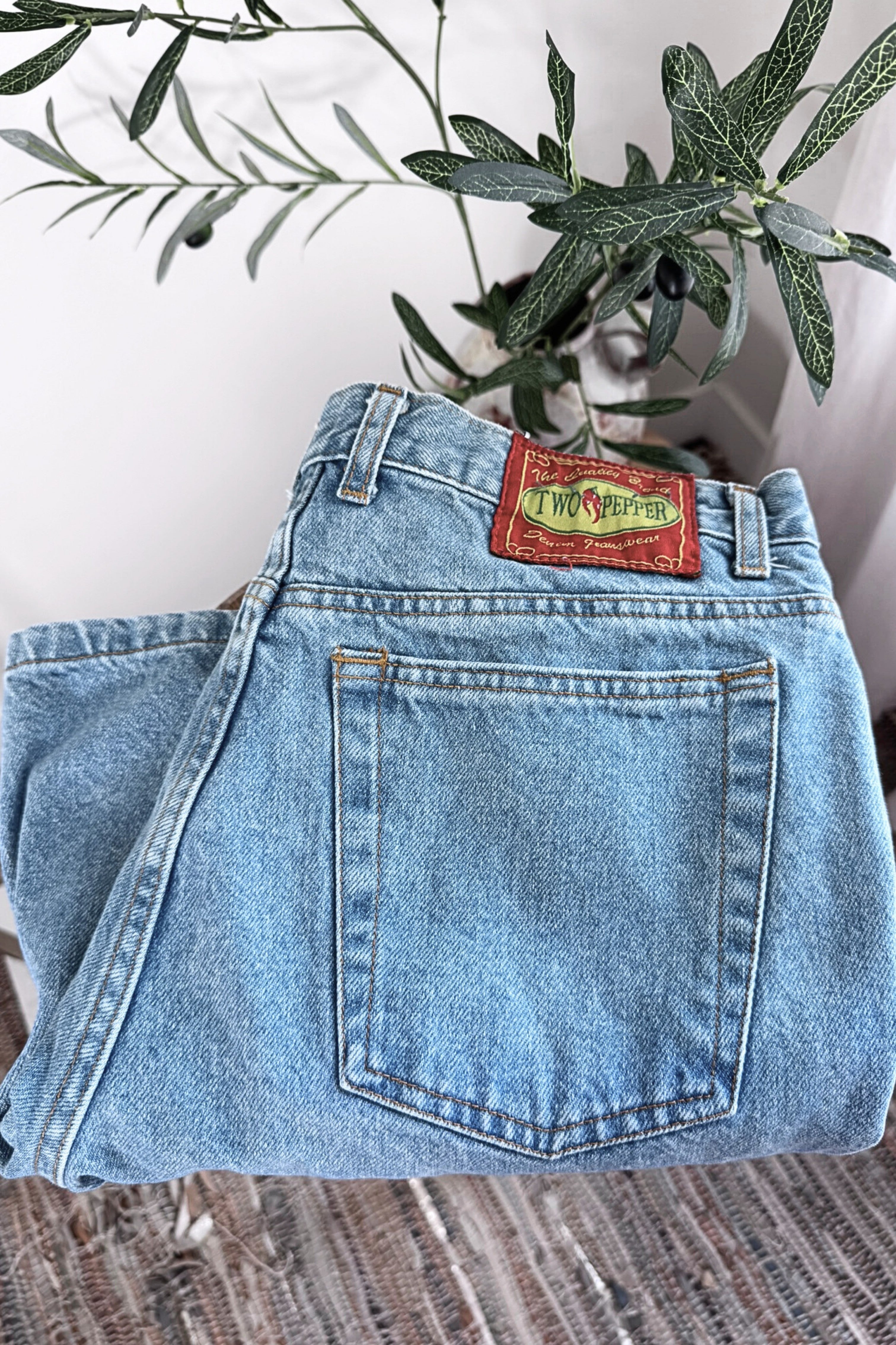 Bermuda en jeans long denim moyen