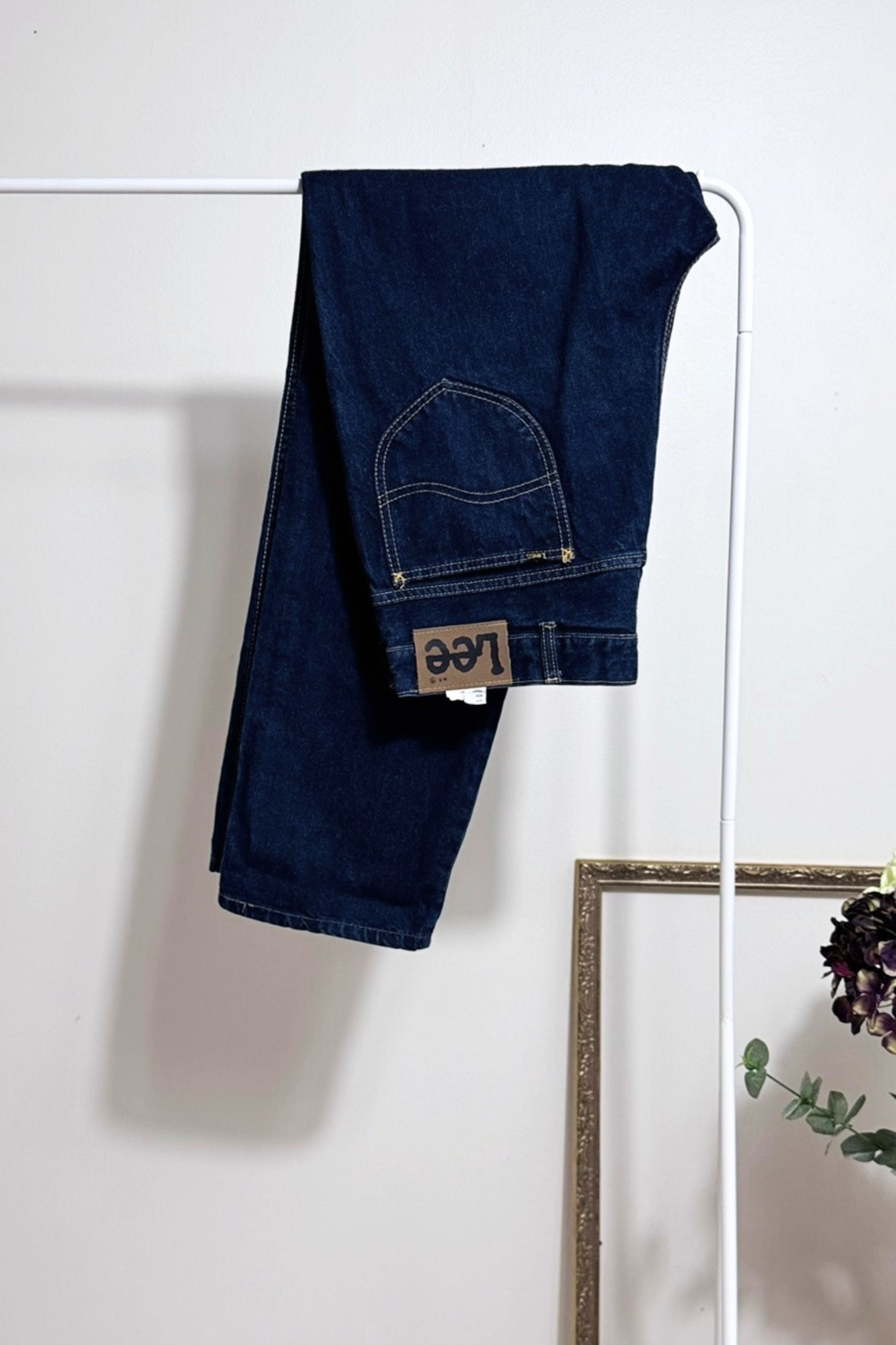 Jeans LEE droit W36 L36 marine