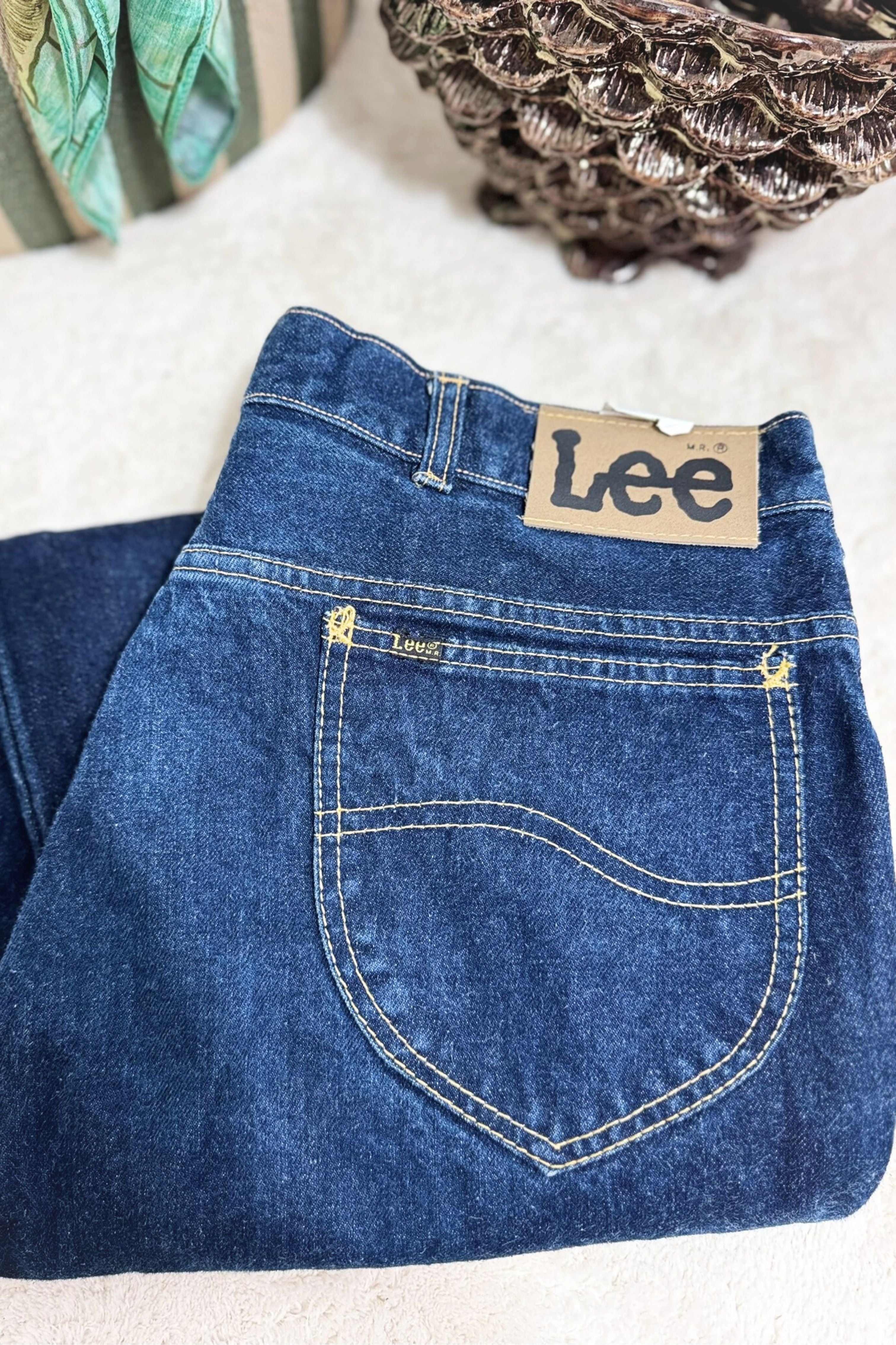 Jeans LEE droit W36 L36 marine