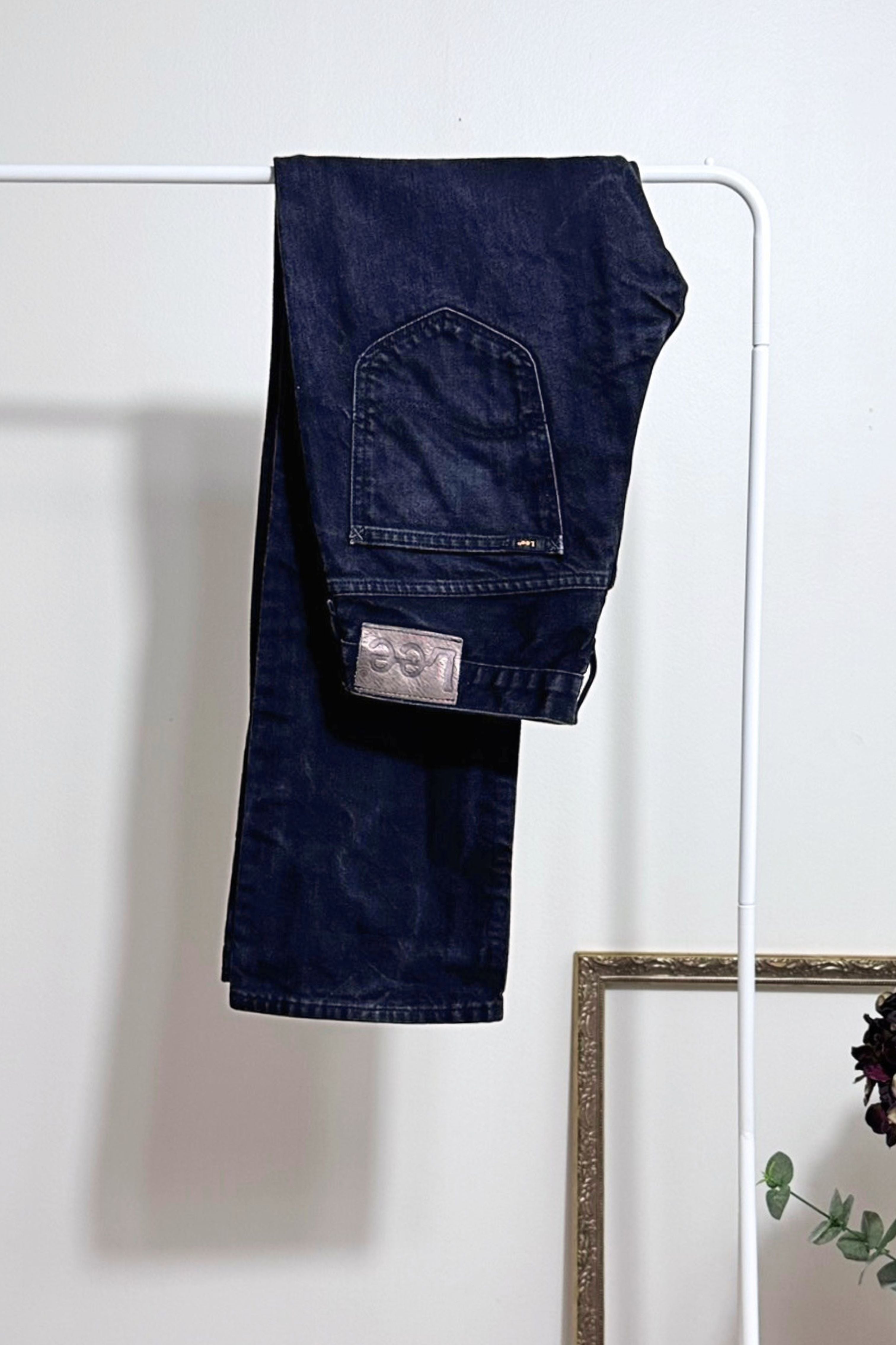 Jeans LEE Knox droit W31 L32 noir