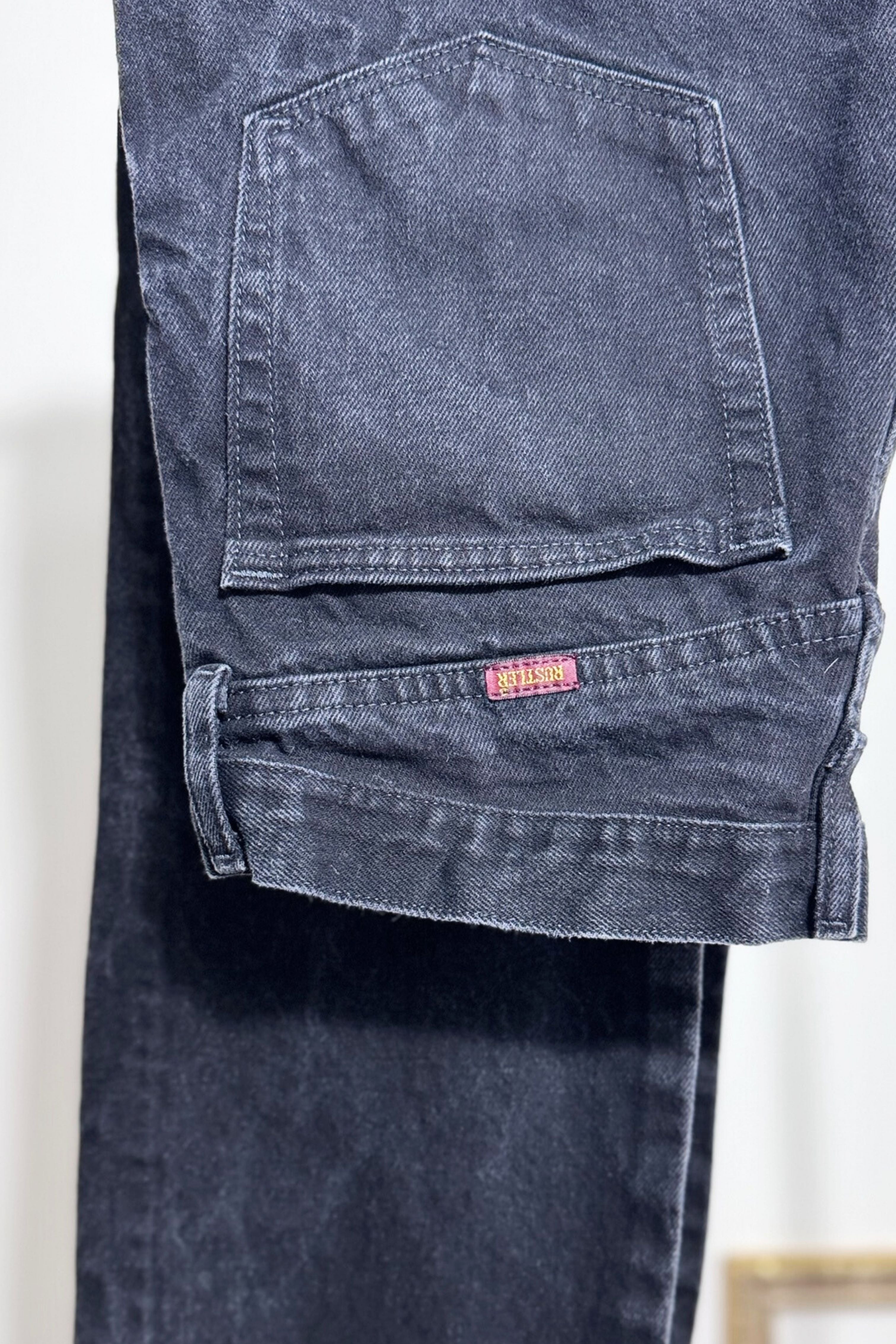 Jeans Rustler droit W32 L32 noir