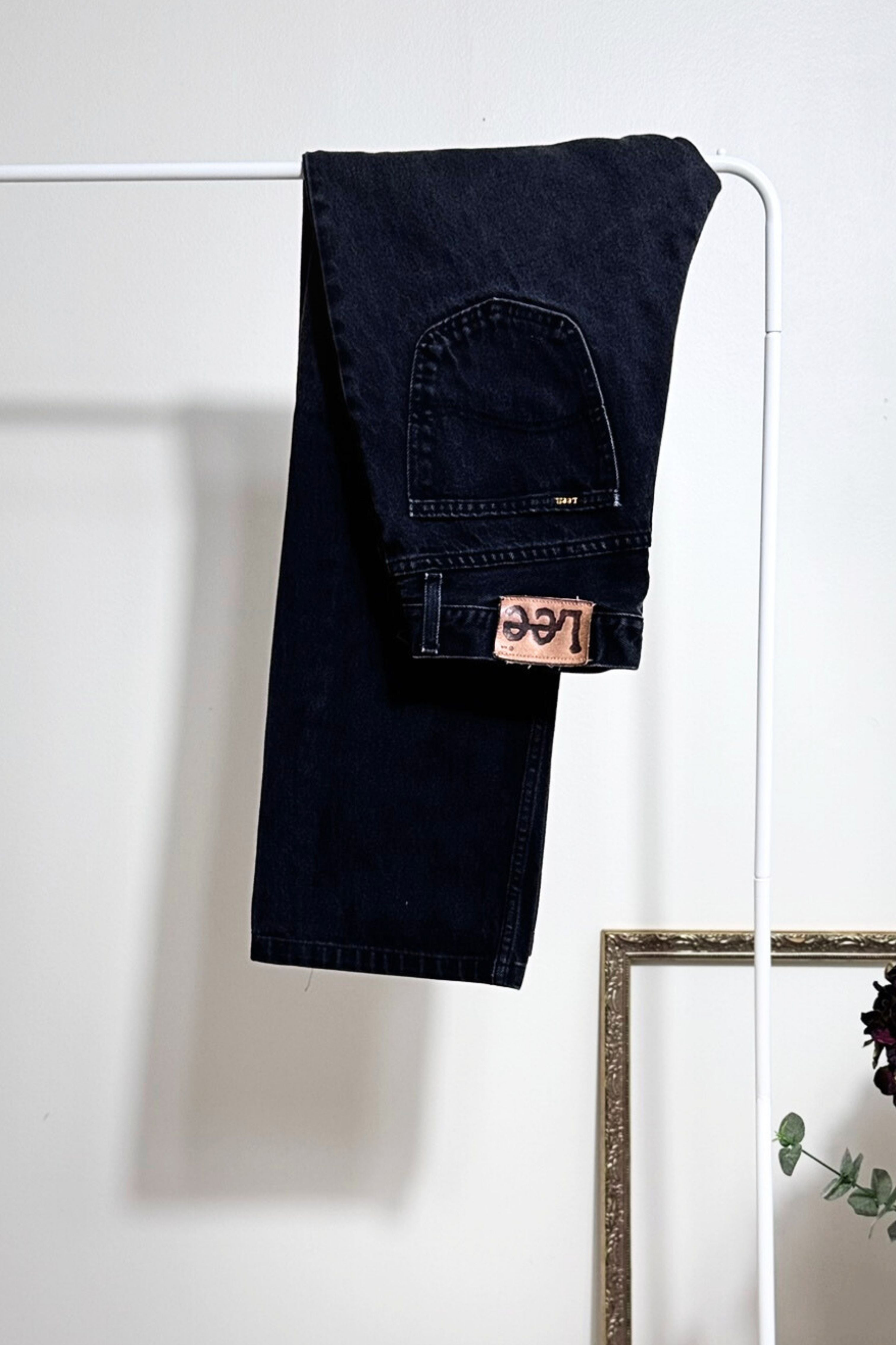 Jeans LEE droit W34 L30 noir