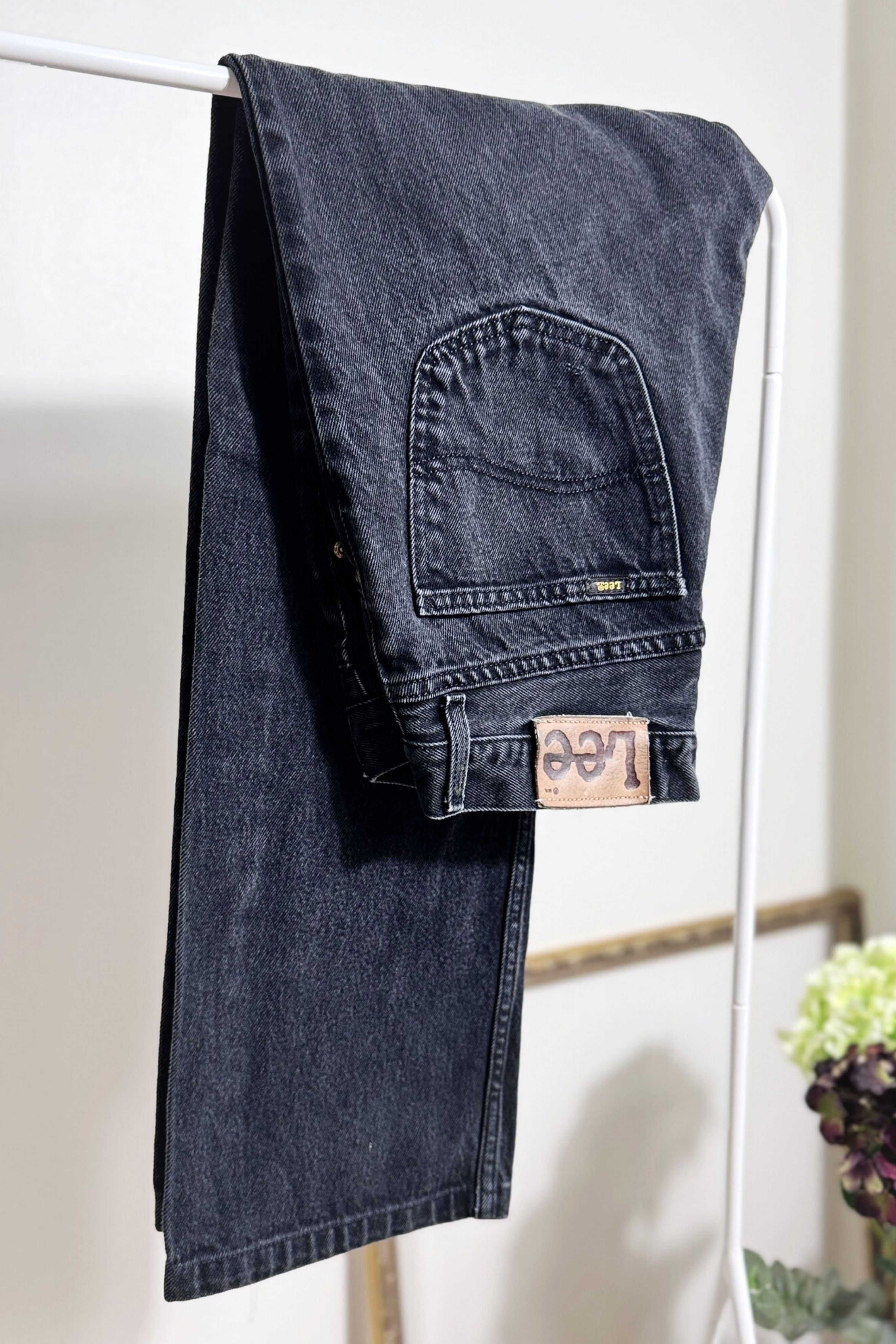 Jeans LEE droit W34 L30 noir