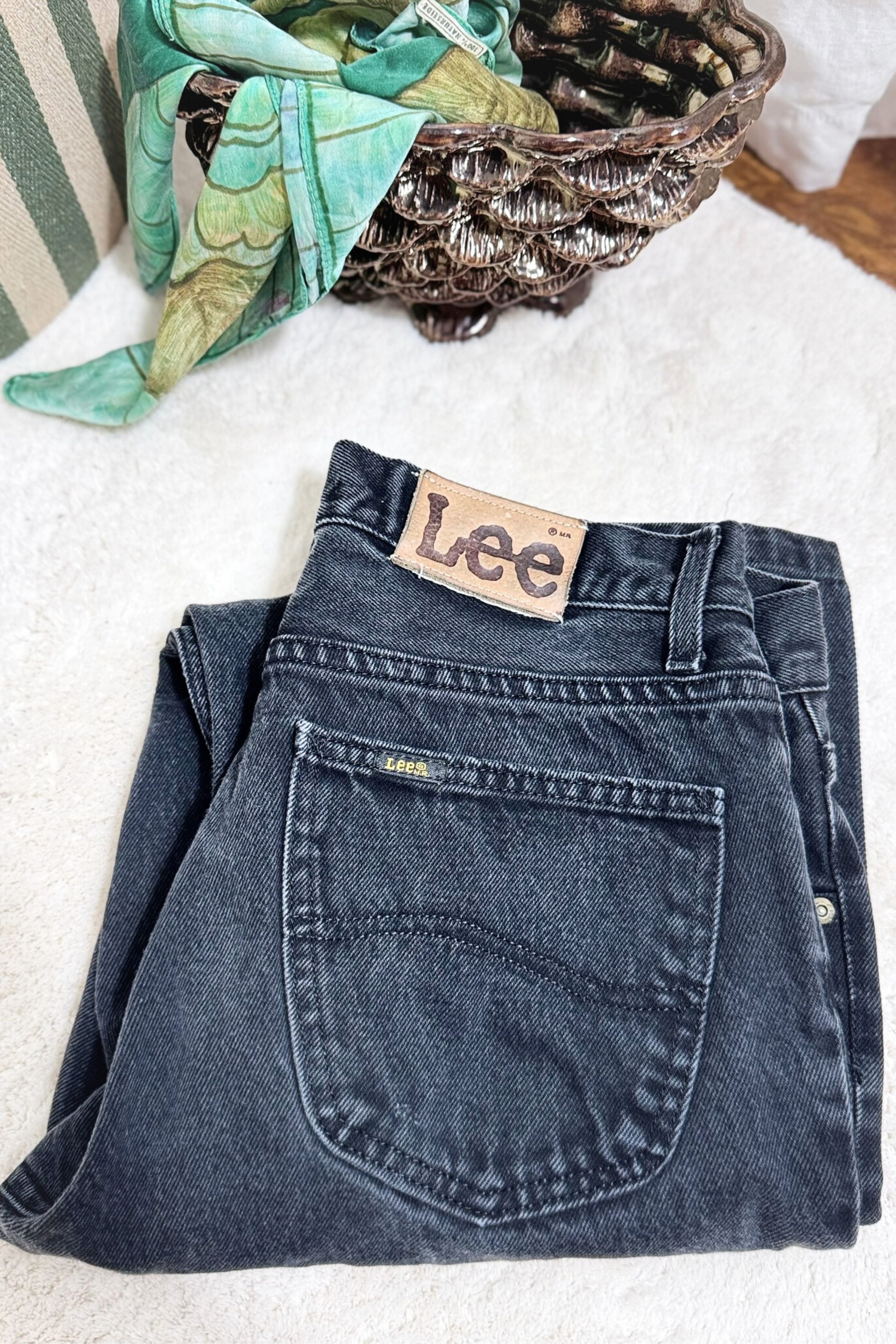 Jeans LEE droit W34 L30 noir