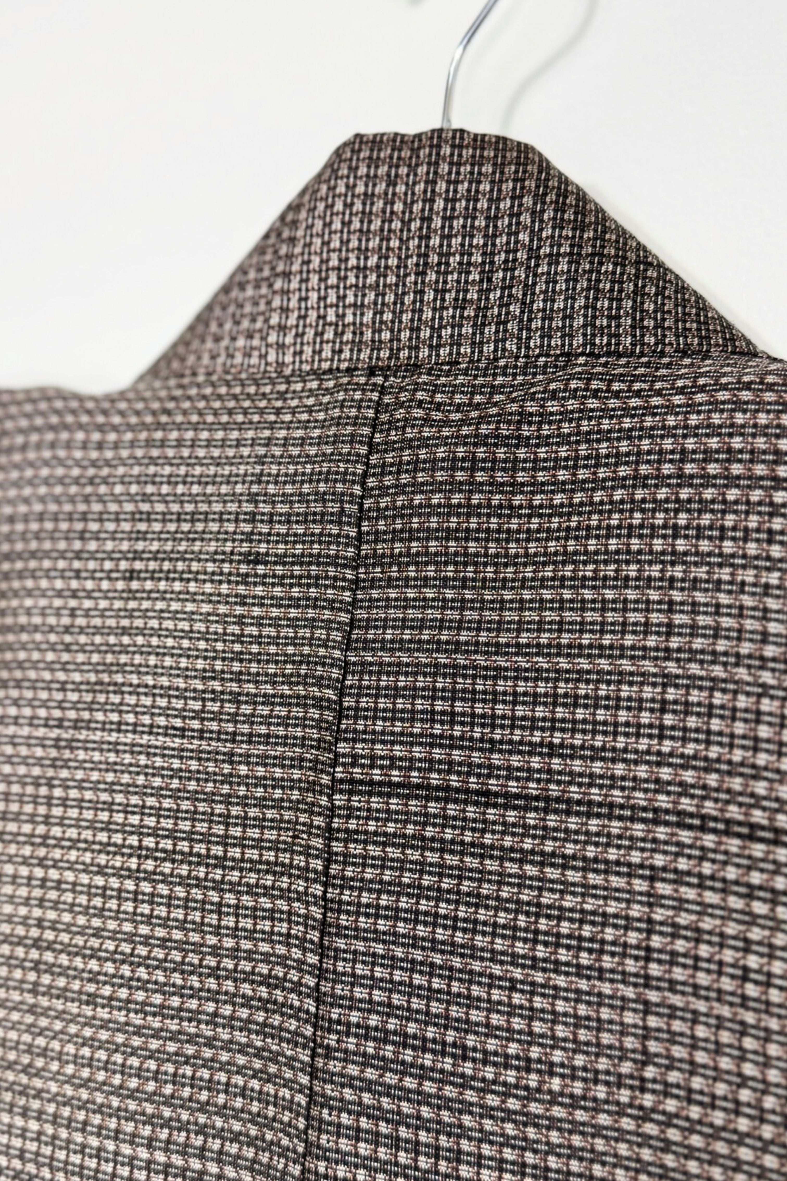 Kimono mi-long en coton bronze