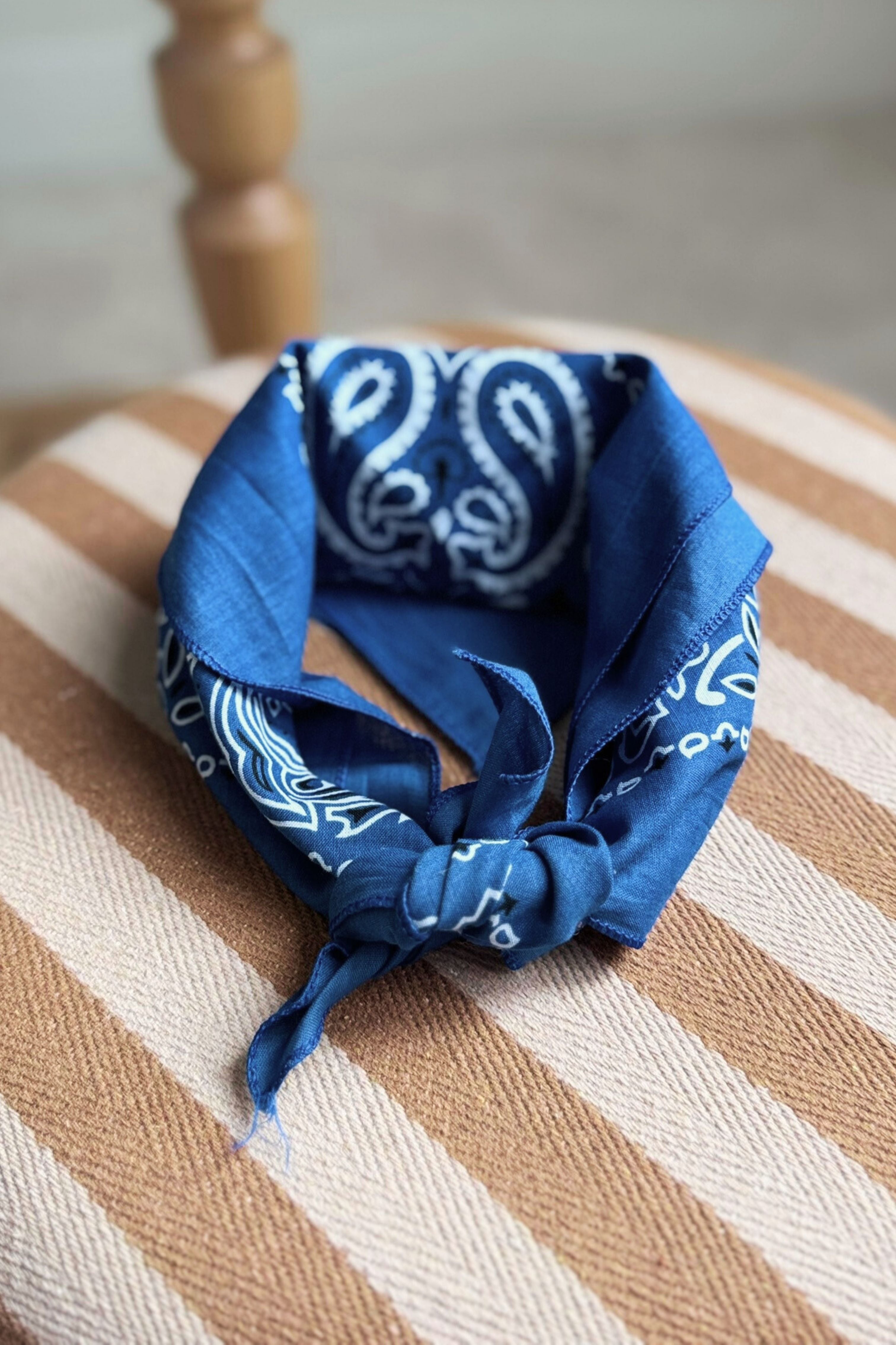 Pink floral silk scarf