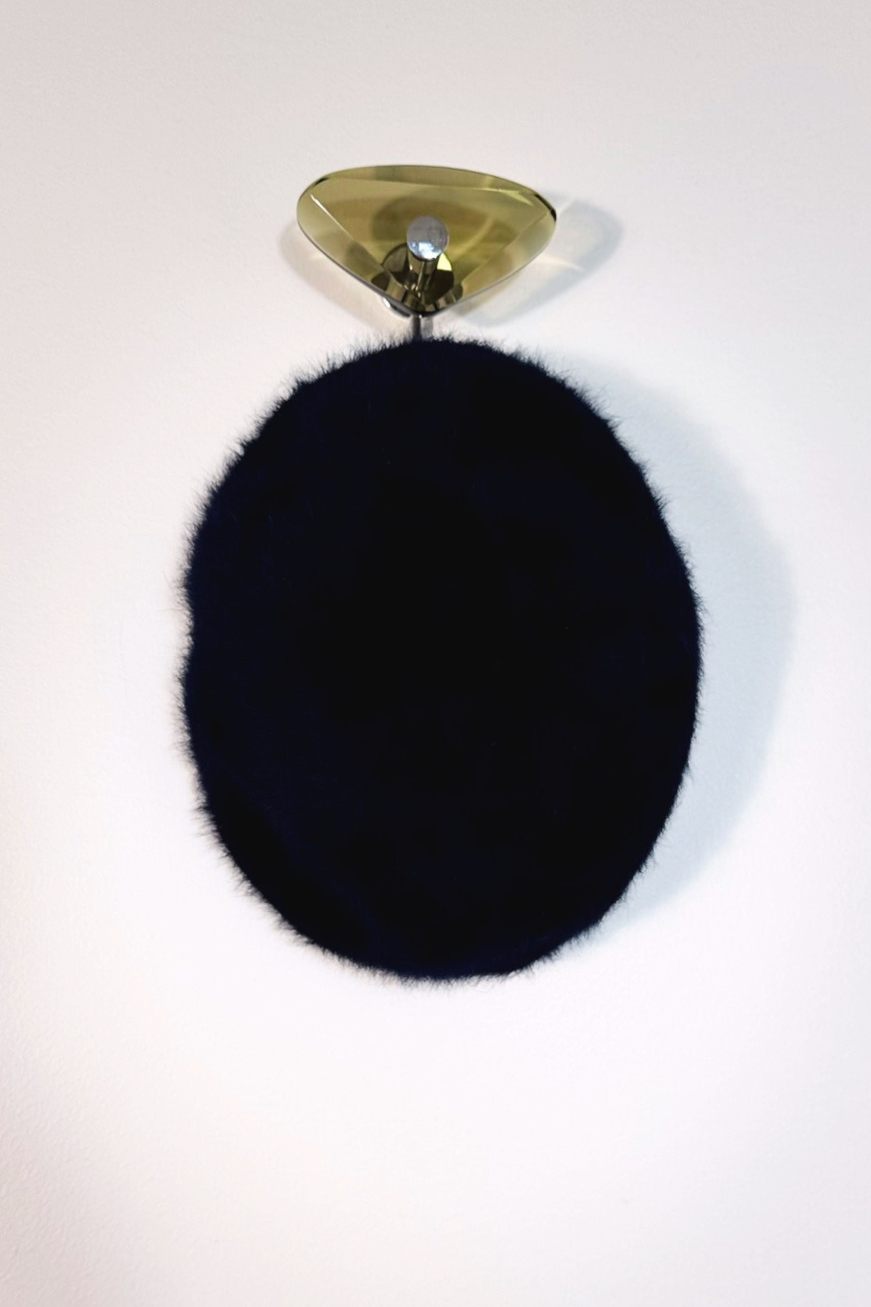 Bonnet en mohair marine