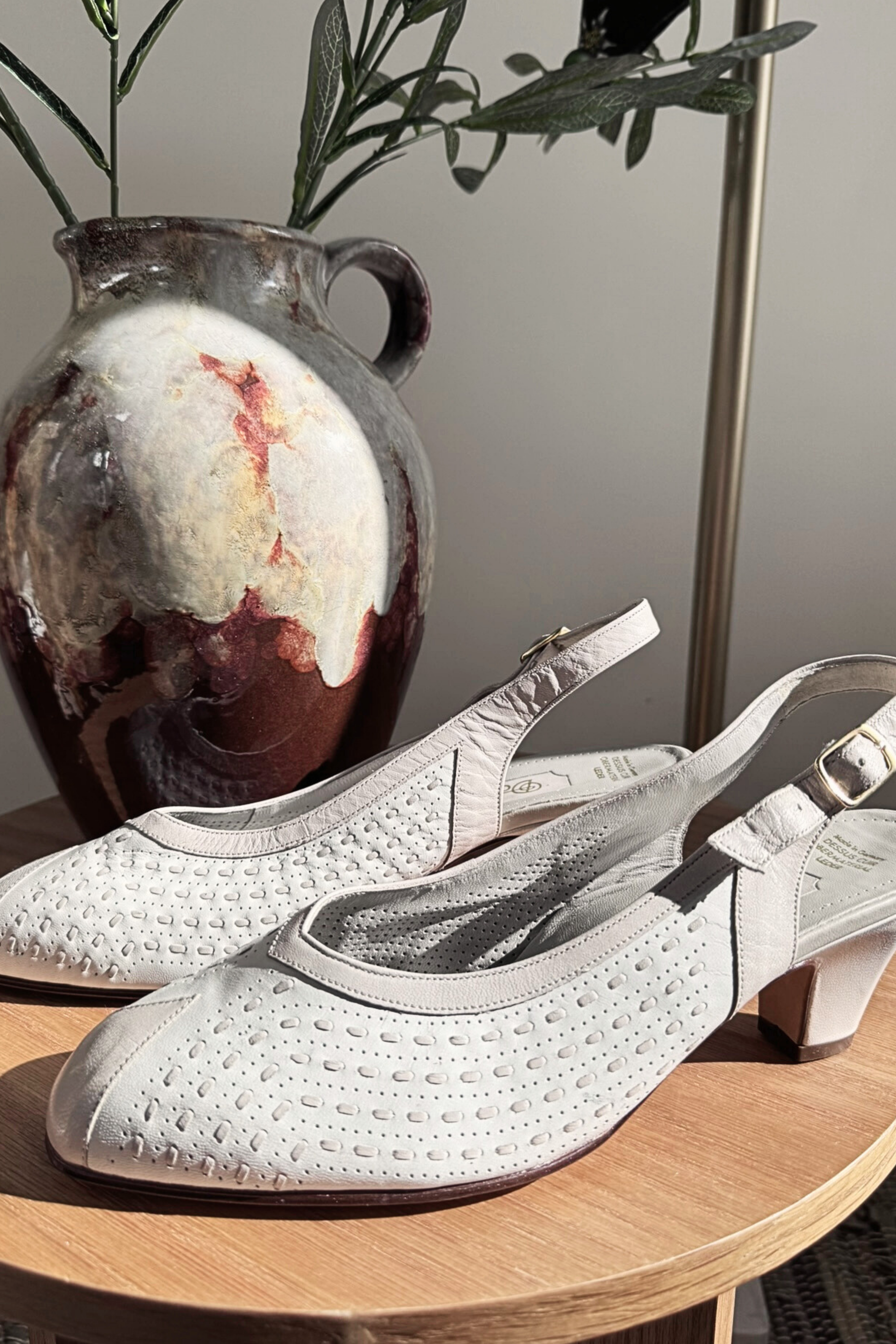 White braided sandals - Size 37